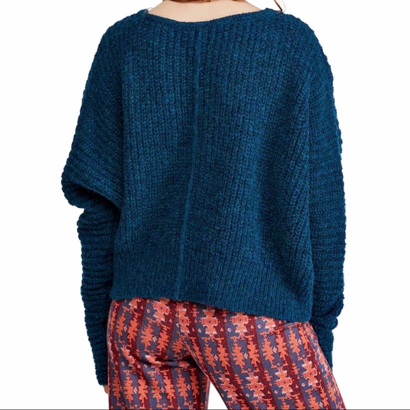 Free People Moon Beam Alpaca blend v-neck sweater - Picture 4 of 15